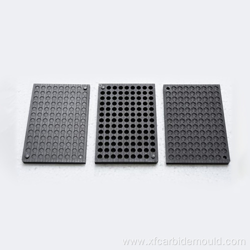 High pressure graphite anisotropic collector mold